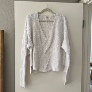 Free People White Sweater